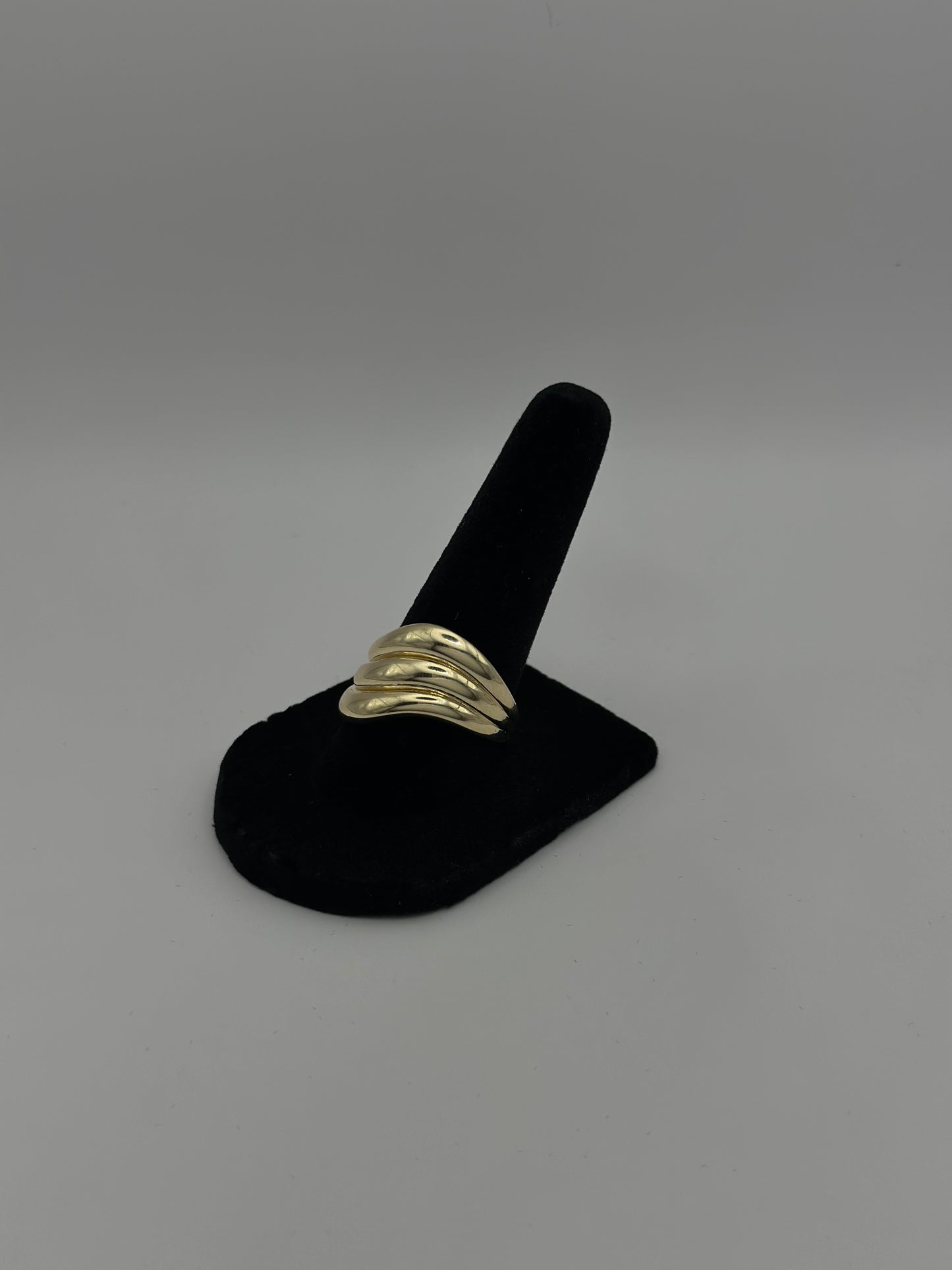 Golden Wave Ring