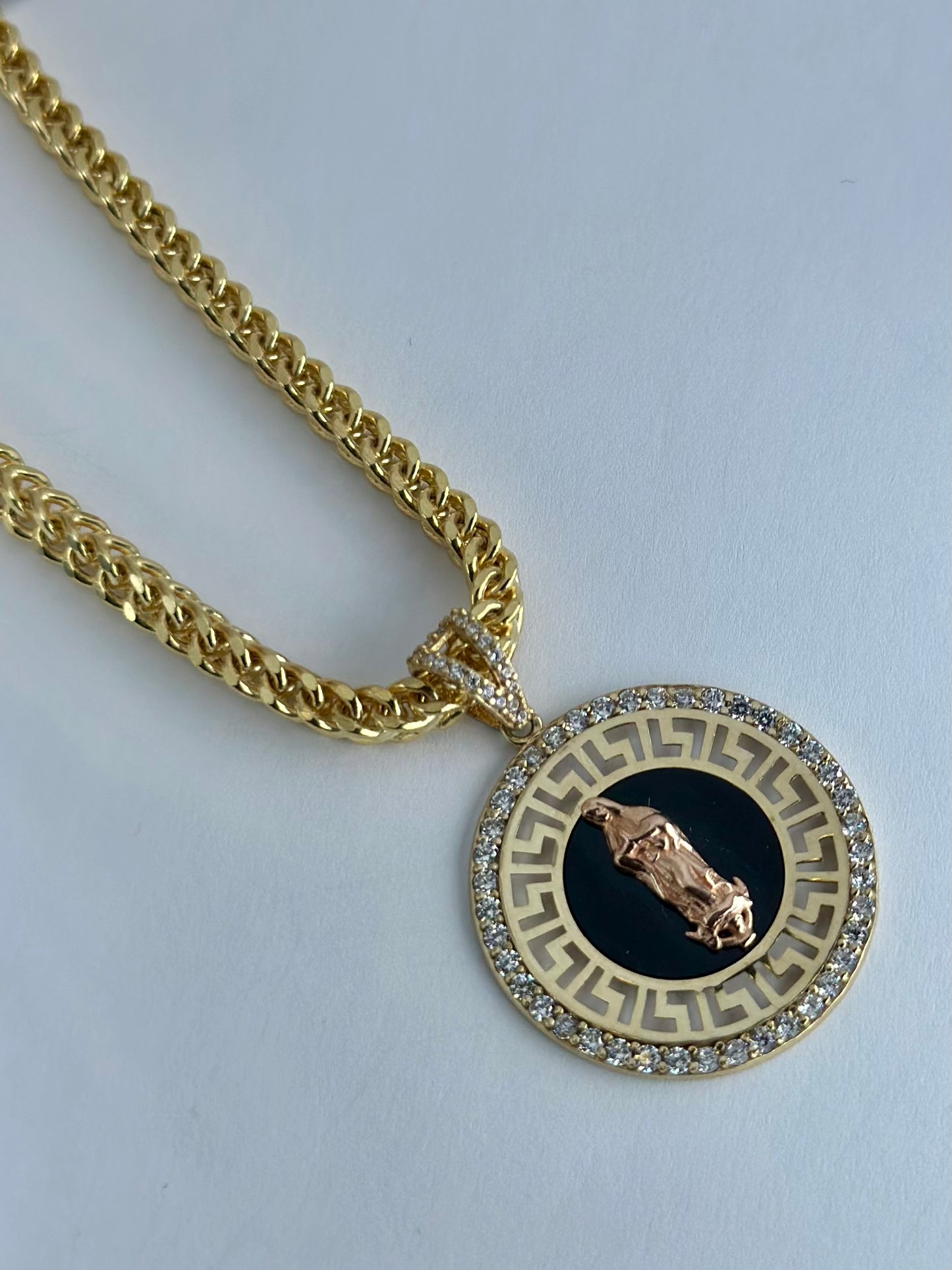 Virgin Mary 10k Pendant