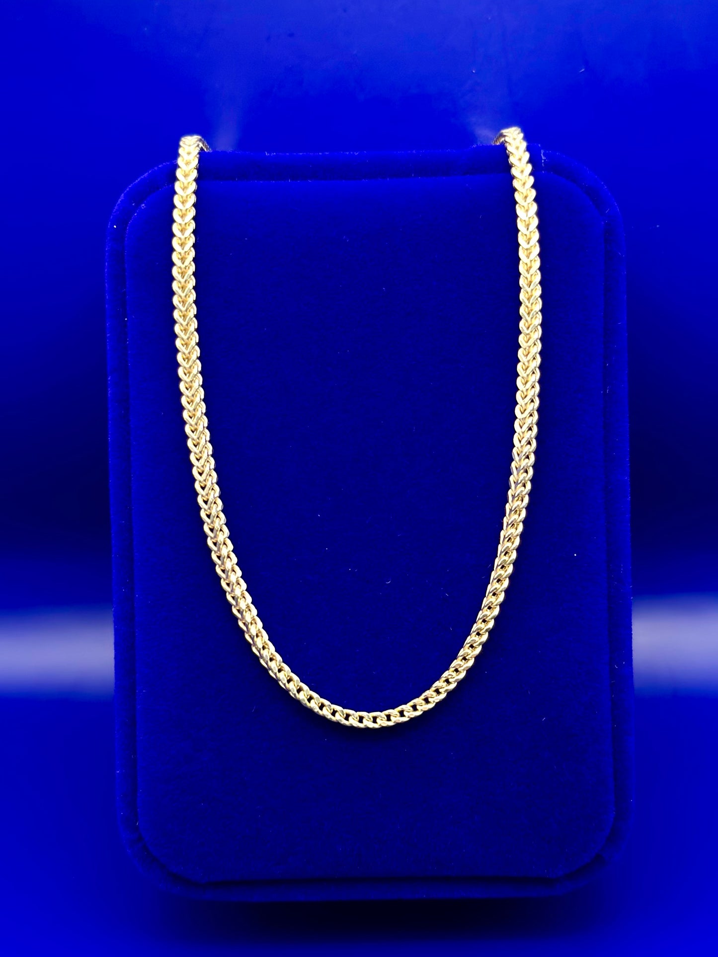 10k Franco style chain 22” 3mm