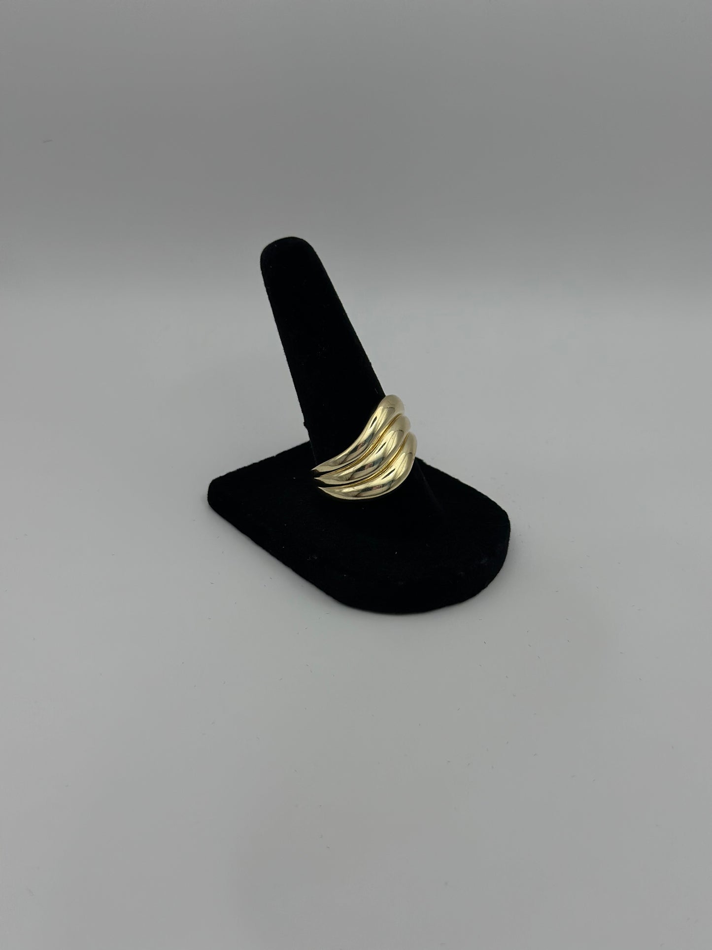 Golden Wave Ring