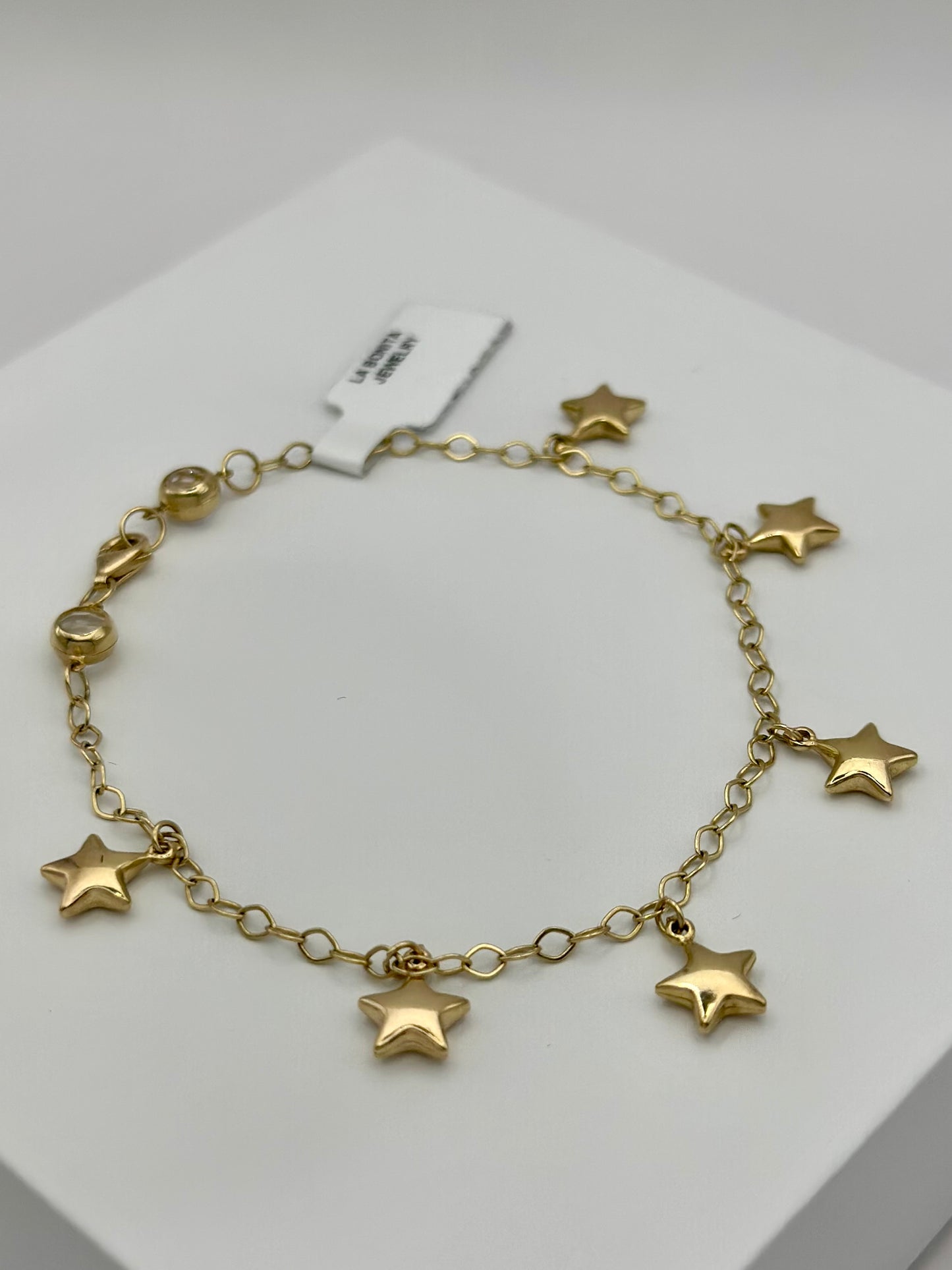 Pulsera Estrella 10k 7.5"