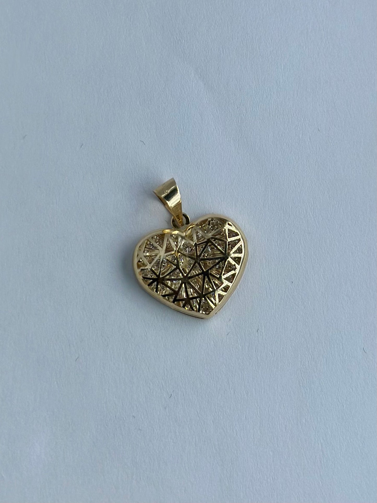 Dije Corazon encapsulado 10k
