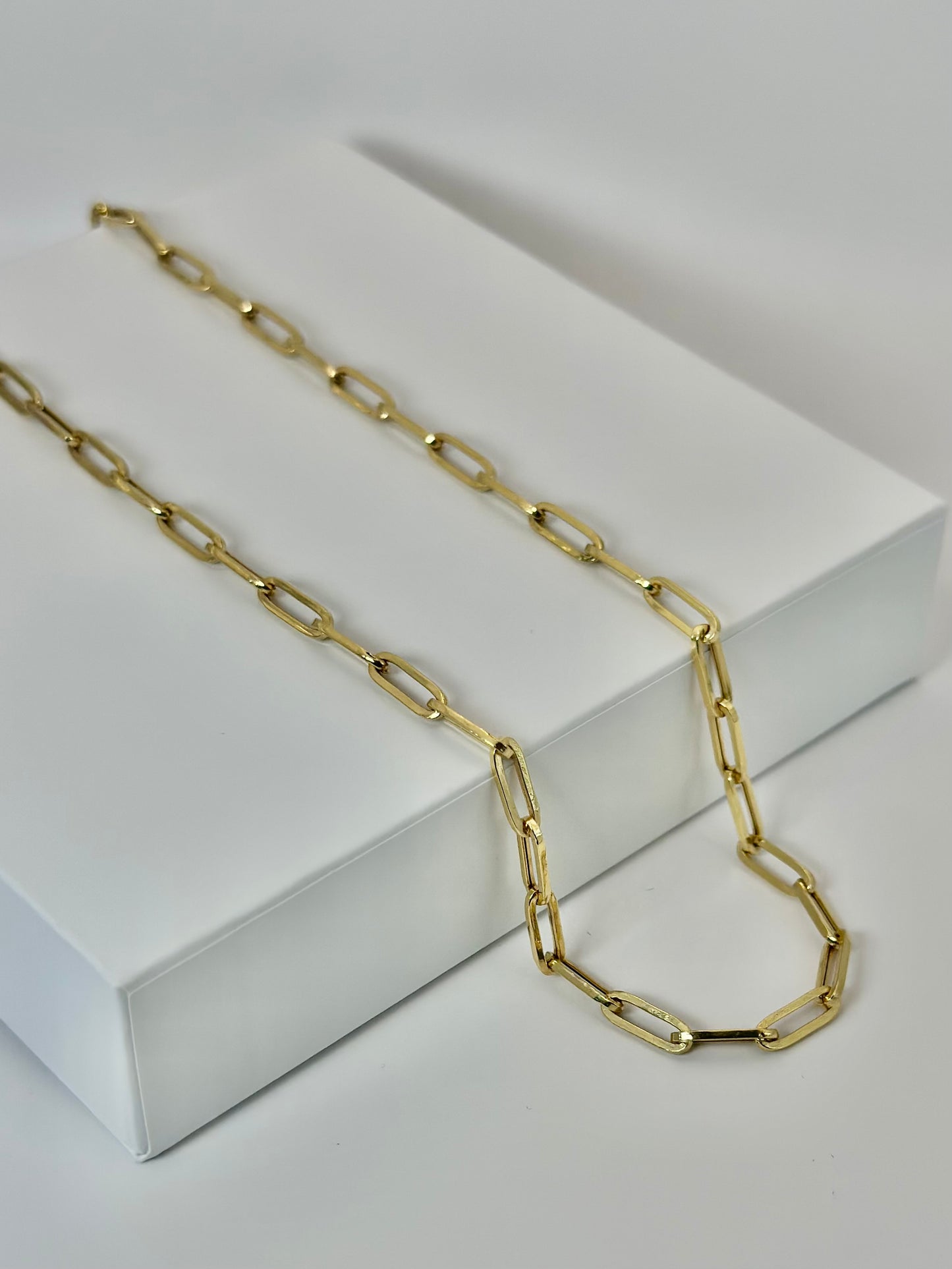 Cadena Paper Clip 10k 18"