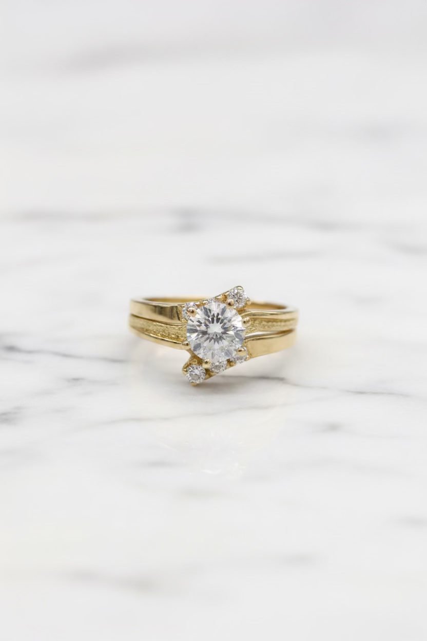 Anillo compromiso 8”