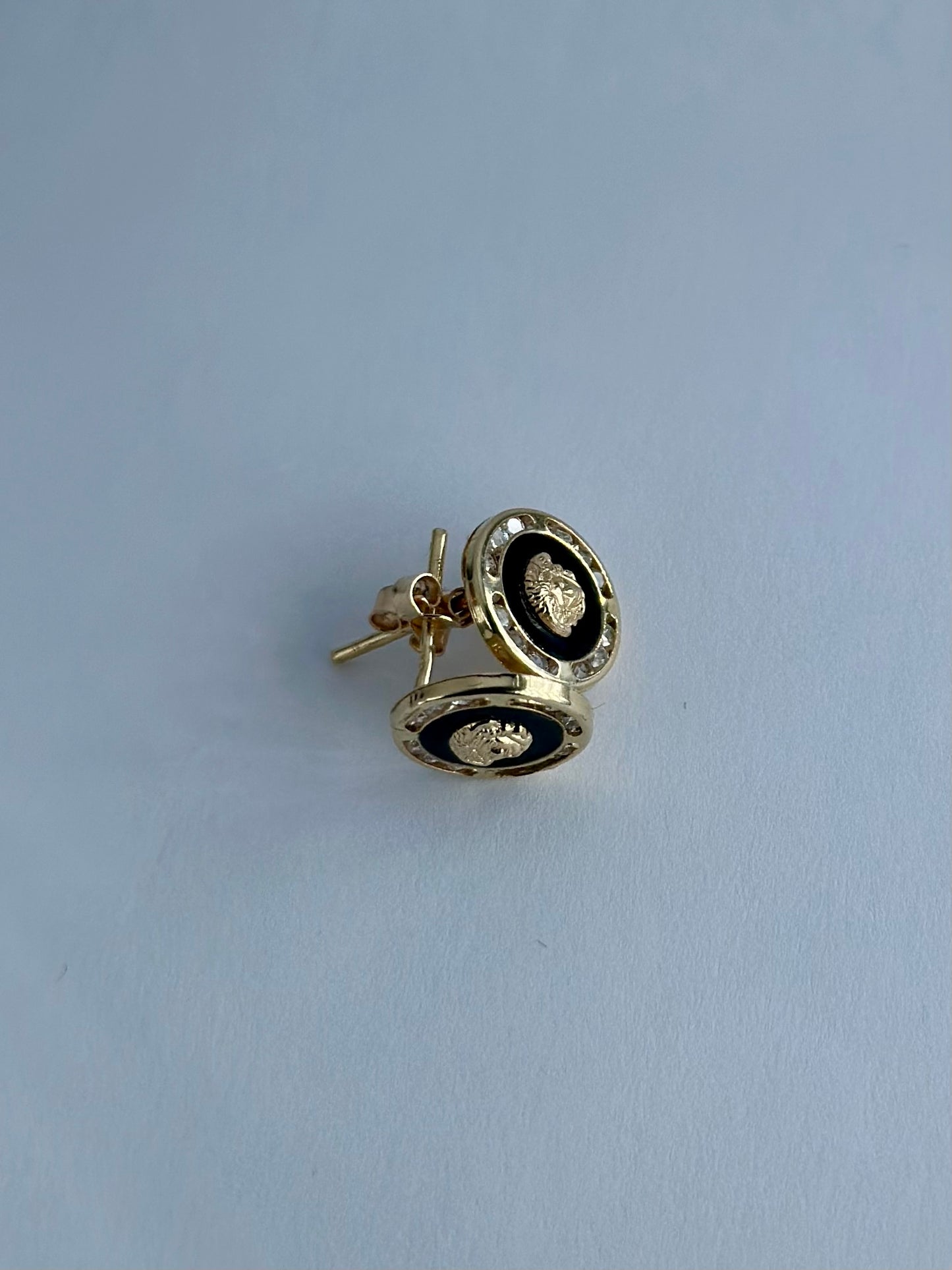 Aretes Luxury 10k Pequeño