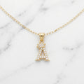 Combo Exclusivo: Aretes Argollas Torcidas Lisas Talla 1 + Cadena Fina Eslabón 20" + Dije Inicial con Corona en Oro 10K (3 Prendas)