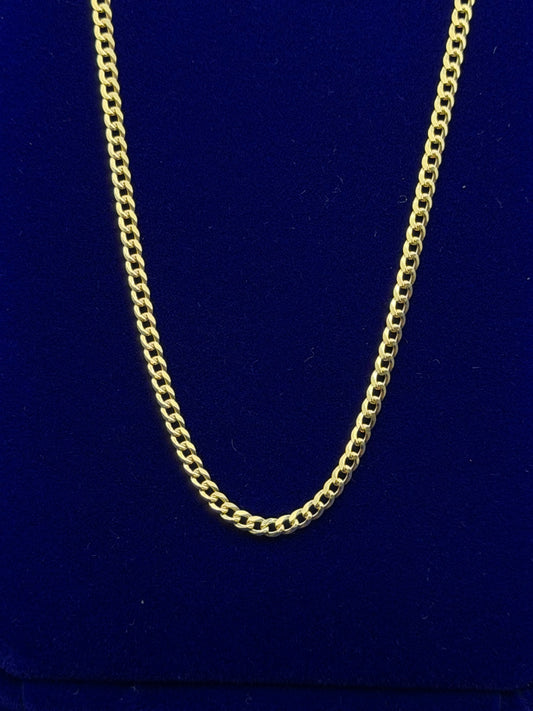 Cadena corte brillo 3mm size 20