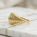 Anillo solid 10K 8 1.97