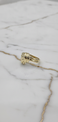 Anillo solido 10K 7.5 2.06