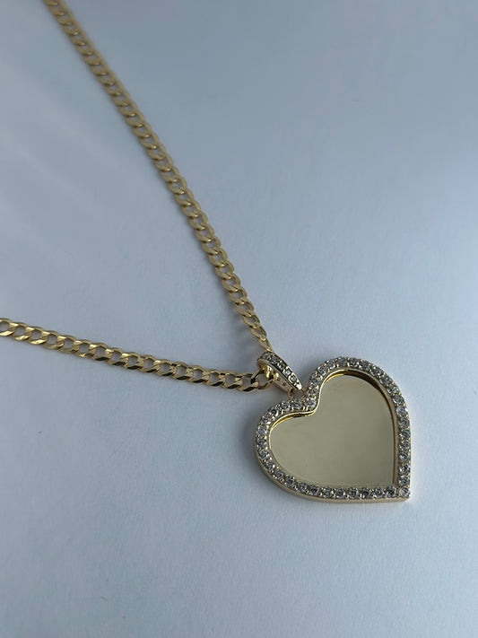 Dije Corazon con foto 10k