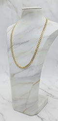 Cadena Sólida Italian Curb en Oro Amarillo 10K (24" x 2.5mm - 3.90g)