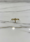 Anillo Hollow 10k Women Fancy 7.5 1.61