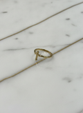 Anillo Hollow 10k Women Fancy 7.5 1.61