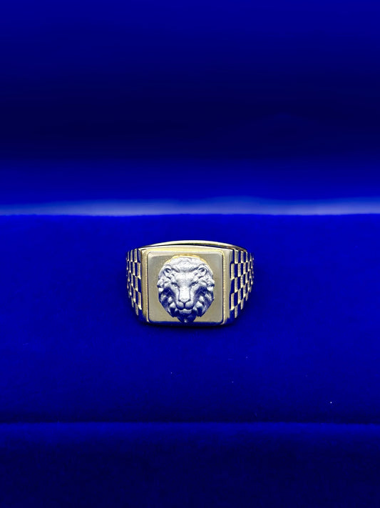 Lion Face Ring