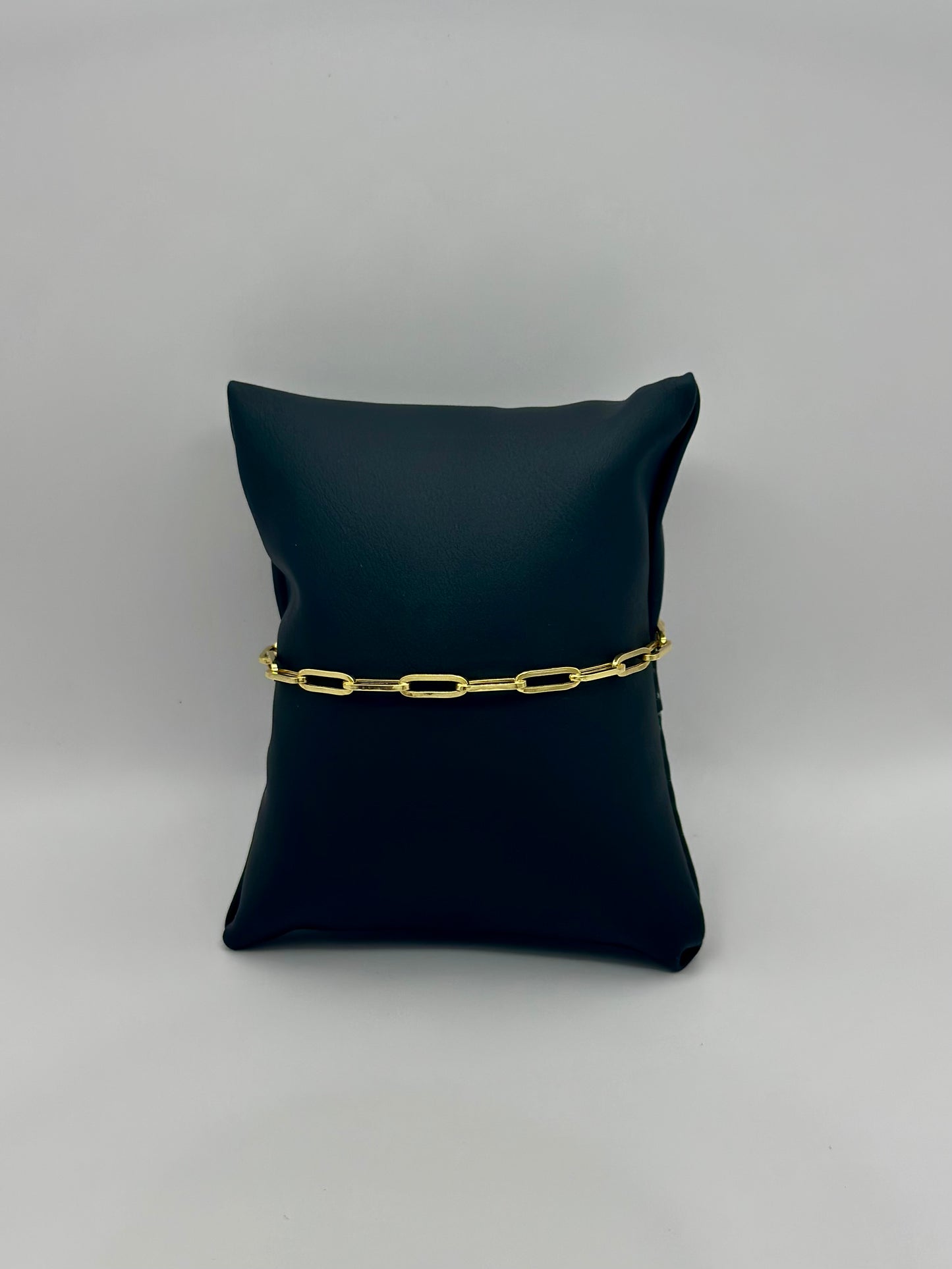 Pulsera Paper clips 10k 7"