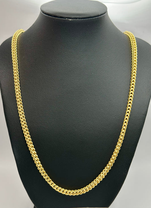 Cadena Franco 10k 24"