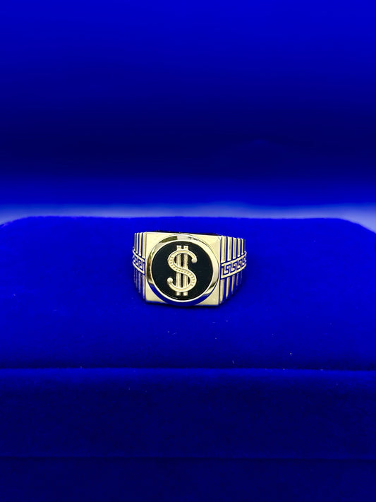 Dollar sign ring