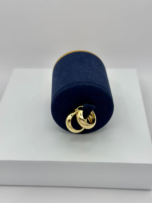 Argollas Chunky 14K #1