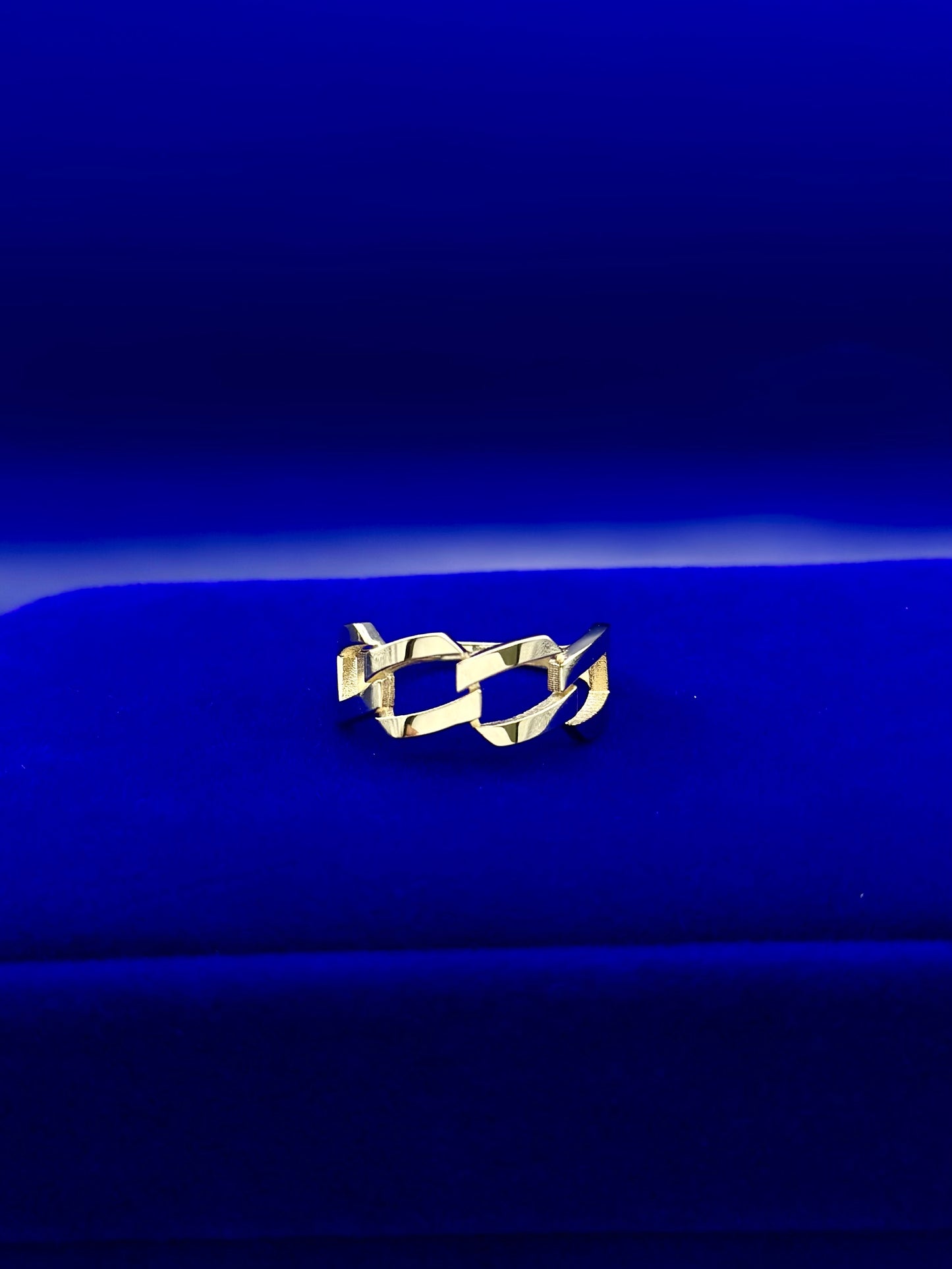 Wide braided ring