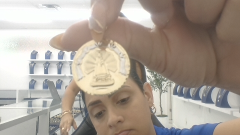 Dije solido 10K 2.36
